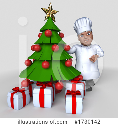 Royalty-Free (RF) Chef Clipart Illustration by KJ Pargeter - Stock Sample #1730142