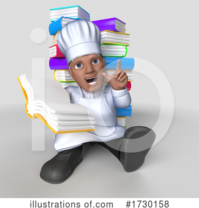Royalty-Free (RF) Chef Clipart Illustration by KJ Pargeter - Stock Sample #1730158