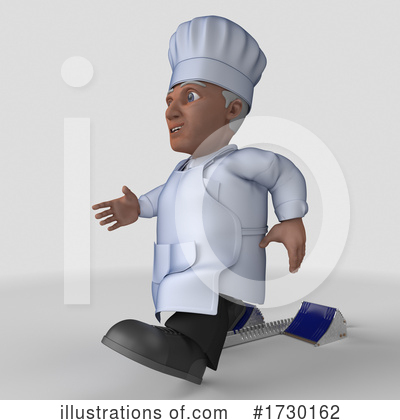 Royalty-Free (RF) Chef Clipart Illustration by KJ Pargeter - Stock Sample #1730162