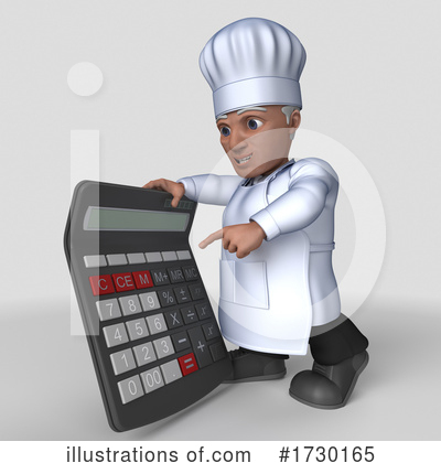 Royalty-Free (RF) Chef Clipart Illustration by KJ Pargeter - Stock Sample #1730165
