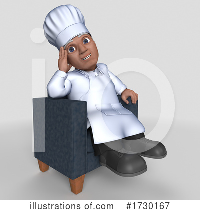 Royalty-Free (RF) Chef Clipart Illustration by KJ Pargeter - Stock Sample #1730167