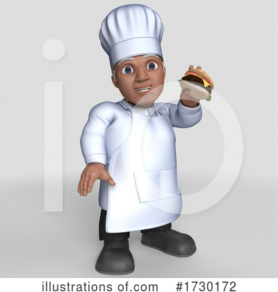 Royalty-Free (RF) Chef Clipart Illustration by KJ Pargeter - Stock Sample #1730172