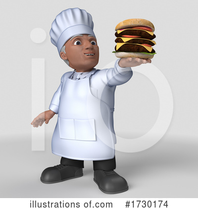 Royalty-Free (RF) Chef Clipart Illustration by KJ Pargeter - Stock Sample #1730174