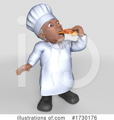 Royalty-Free (RF) Chef Clipart Illustration by KJ Pargeter - Stock Sample #1730176
