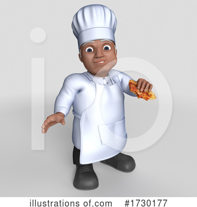 Royalty-Free (RF) Chef Clipart Illustration by KJ Pargeter - Stock Sample #1730177