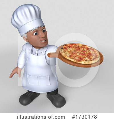 Royalty-Free (RF) Chef Clipart Illustration by KJ Pargeter - Stock Sample #1730178