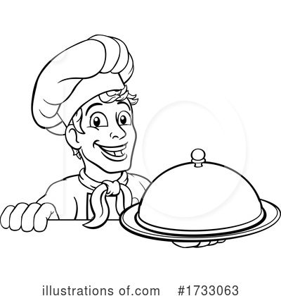 Royalty-Free (RF) Chef Clipart Illustration by AtStockIllustration - Stock Sample #1733063