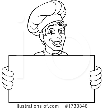 Royalty-Free (RF) Chef Clipart Illustration by AtStockIllustration - Stock Sample #1733348