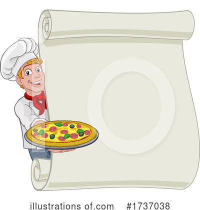 Royalty-Free (RF) Chef Clipart Illustration by AtStockIllustration - Stock Sample #1737038