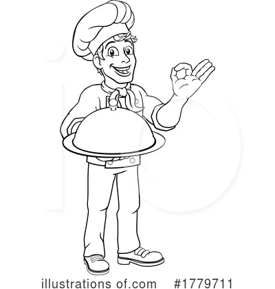Royalty-Free (RF) Chef Clipart Illustration by AtStockIllustration - Stock Sample #1779711
