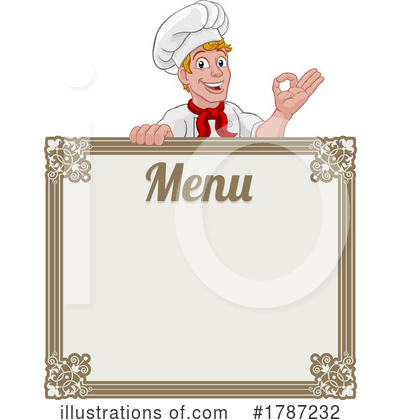 Royalty-Free (RF) Chef Clipart Illustration by AtStockIllustration - Stock Sample #1787232