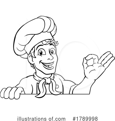 Royalty-Free (RF) Chef Clipart Illustration by AtStockIllustration - Stock Sample #1789998