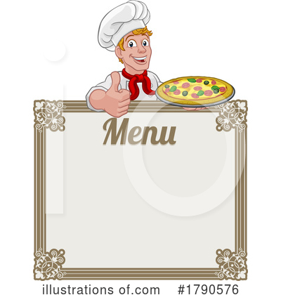 Royalty-Free (RF) Chef Clipart Illustration by AtStockIllustration - Stock Sample #1790576