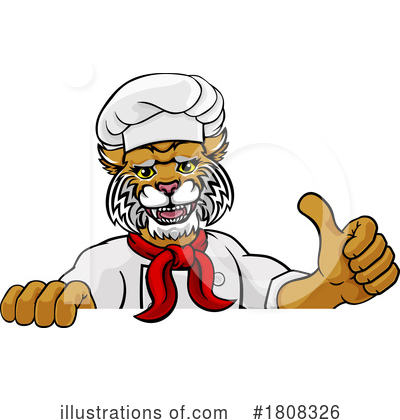 Royalty-Free (RF) Chef Clipart Illustration by AtStockIllustration - Stock Sample #1808326