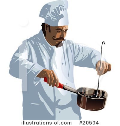 Royalty-Free (RF) Chef Clipart Illustration by Tonis Pan - Stock Sample #20594