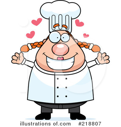 Royalty-Free (RF) Chef Clipart Illustration by Cory Thoman - Stock Sample #218807