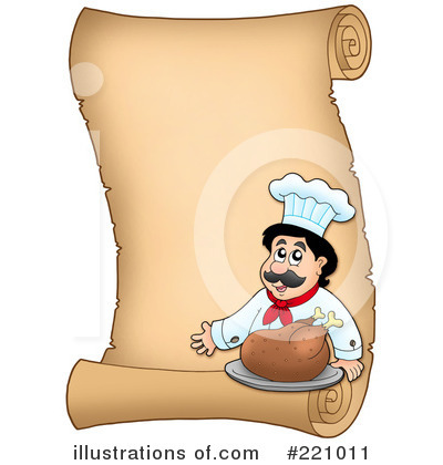 Royalty-Free (RF) Chef Clipart Illustration by visekart - Stock Sample #221011