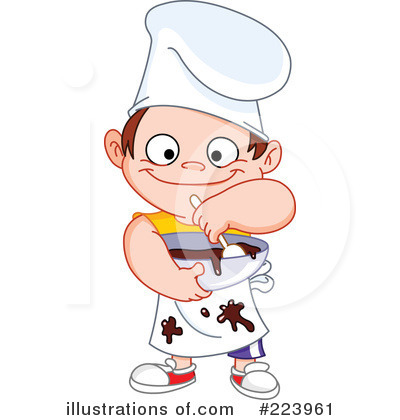 Royalty-Free (RF) Chef Clipart Illustration by yayayoyo - Stock Sample #223961