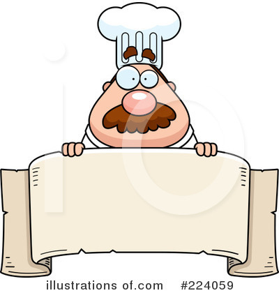 Royalty-Free (RF) Chef Clipart Illustration by Cory Thoman - Stock Sample #224059