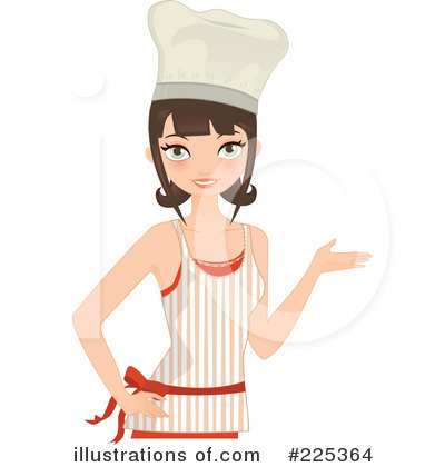 Royalty-Free (RF) Chef Clipart Illustration by Melisende Vector - Stock Sample #225364