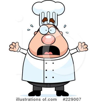 Royalty-Free (RF) Chef Clipart Illustration by Cory Thoman - Stock Sample #229007