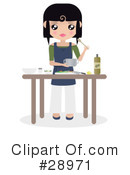 Chef Clipart #28971 by Melisende Vector