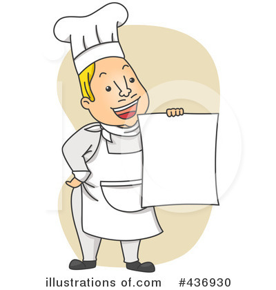 Royalty-Free (RF) Chef Clipart Illustration by BNP Design Studio - Stock Sample #436930
