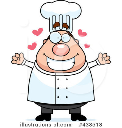 Royalty-Free (RF) Chef Clipart Illustration by Cory Thoman - Stock Sample #438513