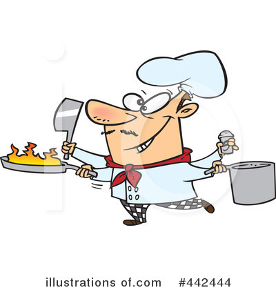Chef Clipart #442444 by toonaday