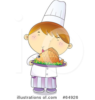 Royalty-Free (RF) Chef Clipart Illustration by YUHAIZAN YUNUS - Stock Sample #64926