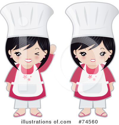 Royalty-Free (RF) Chef Clipart Illustration by Melisende Vector - Stock Sample #74560