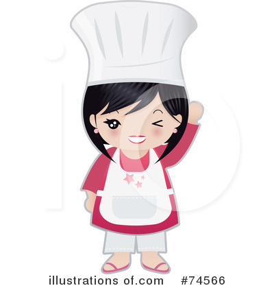 Royalty-Free (RF) Chef Clipart Illustration by Melisende Vector - Stock Sample #74566