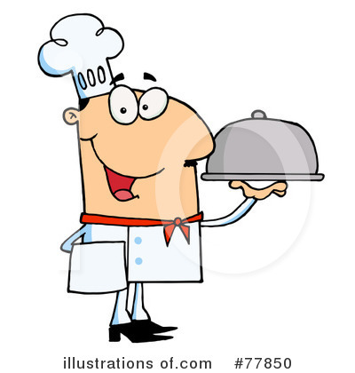 Royalty-Free (RF) Chef Clipart Illustration by Hit Toon - Stock Sample #77850