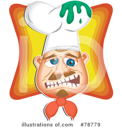 Royalty-Free (RF) Chef Clipart Illustration by Prawny - Stock Sample #78779