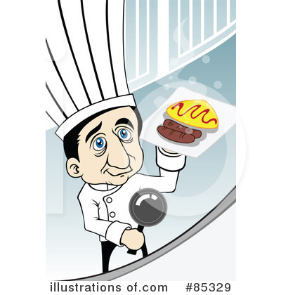Royalty-Free (RF) Chef Clipart Illustration by mayawizard101 - Stock Sample #85329