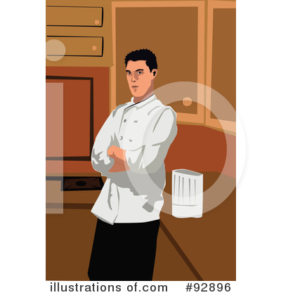 Royalty-Free (RF) Chef Clipart Illustration by mayawizard101 - Stock Sample #92896