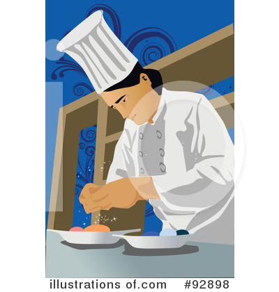 Royalty-Free (RF) Chef Clipart Illustration by mayawizard101 - Stock Sample #92898