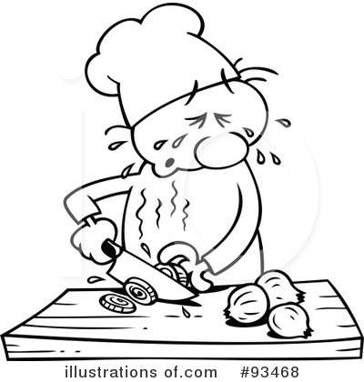 Royalty-Free (RF) Chef Clipart Illustration by gnurf - Stock Sample #93468