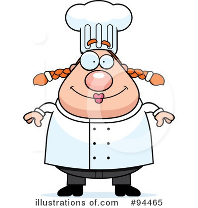 Royalty-Free (RF) Chef Clipart Illustration by Cory Thoman - Stock Sample #94465