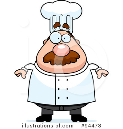 Royalty-Free (RF) Chef Clipart Illustration by Cory Thoman - Stock Sample #94473
