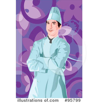 Royalty-Free (RF) Chef Clipart Illustration by mayawizard101 - Stock Sample #95799