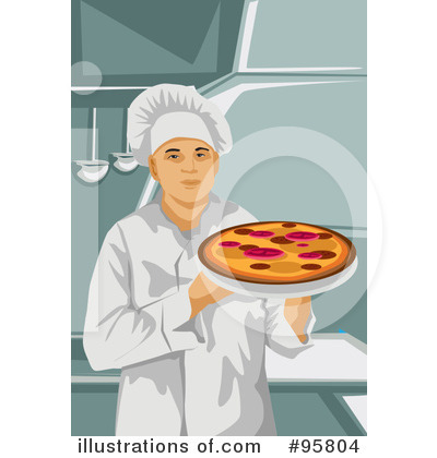Royalty-Free (RF) Chef Clipart Illustration by mayawizard101 - Stock Sample #95804