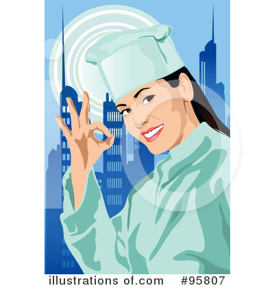 Royalty-Free (RF) Chef Clipart Illustration by mayawizard101 - Stock Sample #95807