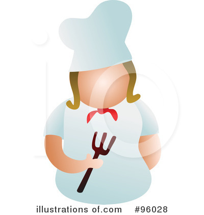 Royalty-Free (RF) Chef Clipart Illustration by Prawny - Stock Sample #96028