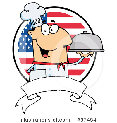 Royalty-Free (RF) Chef Clipart Illustration by Hit Toon - Stock Sample #97454