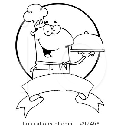 Royalty-Free (RF) Chef Clipart Illustration by Hit Toon - Stock Sample #97456