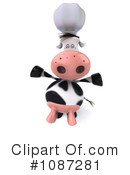 Chef Cow Clipart #1087281 by Julos