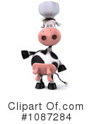 Chef Cow Clipart #1087284 by Julos
