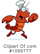 Chef Crawdad Clipart #1099777 by Cory Thoman