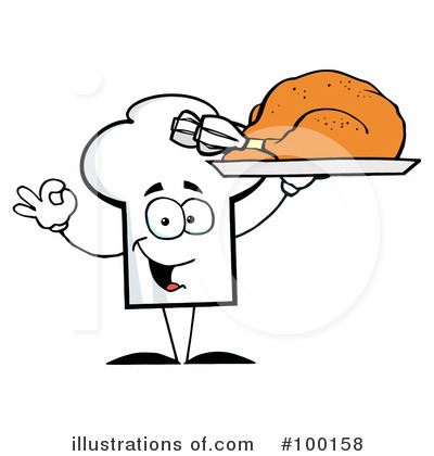 Thanksgiving Turkey Clipart #100158 by Hit Toon